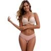 INSPIRE CHIC 3 Layers Period Leak Proof Briefs for Women's Cotton Mid-Waisted Elastic Waistband Underwear - 4 of 4
