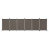 vidaXL 6-Panel Room Divider Anthracite 204.7"x70.9" Fabric - 3 of 4