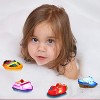 6-Pack Light-Up Boat Bath Toys, Color-Changing Floating Set for Bathtub and Pool - 2 of 4