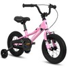 Kids Bike For Boys Girls Ages 3-4 Years, 14 Inch Kids Bicycle With Front V Brake & Coaster Brake, Children Bicycle With Training Wheels & 1-Speed - 4 of 4