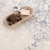 Hauteloom Mortye Cream & Blue Medallion Area Rug - 3 of 4