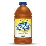 Snapple Zero Sugar Lemon Tea - 64 fl oz Bottle