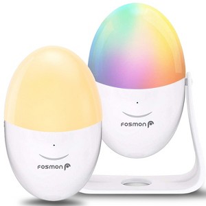 Fosmon Egg Night Light for Nursery, LED Baby Night Light for Kids, Baby Nursery Lamps with Dimmers, Sleeping, Shake, Dynamic - 1 of 4