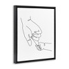 Stupell Industries Baby Hands Holding Index Finger, 25" x 31" - 3 of 4