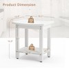 Arceso HDPS Shower Bench Seat, Bath Spa Foot Stool for Inside Shower Waterproof - 2 of 4