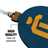 Ithaca College Secondary Logo Wood Christmas Tree Holiday Ornament - 3 of 4