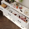 FUFU&GAGA Minimalist Wood - Grain 9 - Drawer Dresser Organizer: Anti-Tipping, Ample Storage–Organize with Style - 3 of 4