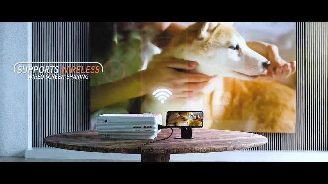 Vankyo Leisure C3 480p Mini Projector &#8211; White, 2 of 16, play video