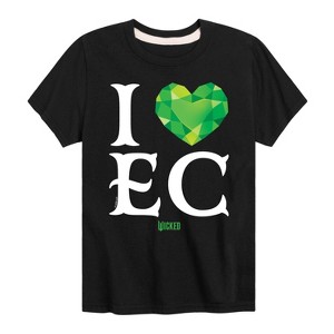 Boys' - Wicked - I Heart Emerald City Short Sleeve Graphic T-Shirt - 1 of 4