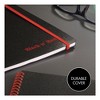 Black n' Red Flexible Cover Twinwire Notebooks, SCRIBZEE Compatible, 1-Subject, Wide/Legal Rule, Black Cover, (70) 8.25 x 5.63 Sheets - image 3 of 4