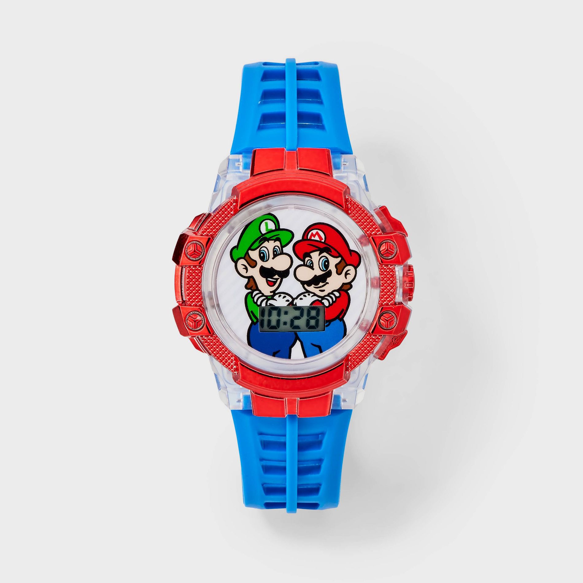 Nintendo Boys' Mario and Luigi Watch - Blue