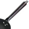Gibson Home Hammered 13 Inch Heavy Gauge Carbon Steel Wok in Black - 3 of 4