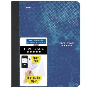 Five Star Active Comp Book 80ct Blue - 1 of 4