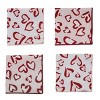 Split P Waffle Weave Wild Heart Print Dishcloths Set of 8 - 3 of 4