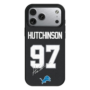 NFL Detroit Lions Players Game Tactic MagSafe Compatible Cell Phone Case for Apple iPhone 17 Series - 1 of 4