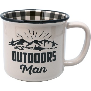 Pavilion Gift Company - Outdoors Man - 18 oz Mug - Drinkware - 1 of 4