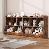 Toy Storage Organizer, Kids Bookshelf with Cubby Organizer Cabinet, Toy Organizer for Children Bedroom, Playroom, Nursery - 4 of 4