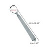 INSPIRE CHIC Men's Formal Casual Pre-tied Solid Color Neck Adjustable Zipper Ties - 4 of 4