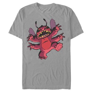 Lilo & Stitch Mens Experiment Leroy Short Sleeve T Shirt - Ice