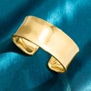 Ross-Simons Italian 18kt Gold Over Sterling Polished Cuff Bracelet - 3 of 4