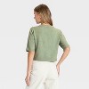 Women's Elbow Sleeve Cozy Knit Crewneck Pullover Sweater - Universal Thread™ - 2 of 3