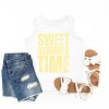 The Juniper Shop Sweet Summer Time Block Distressed Youth Tank Top - 2 of 4