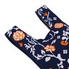Unique Bargains Reusable Mesh Net Grocery Tote Bags Navy Blue 14.17"x7.87" 1 Pc - 3 of 4