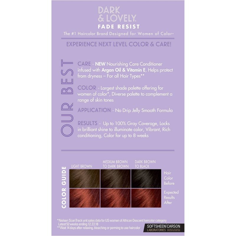 Dark and Lovely Fade Resist Rich Conditioning Hair Color, 3 of 13