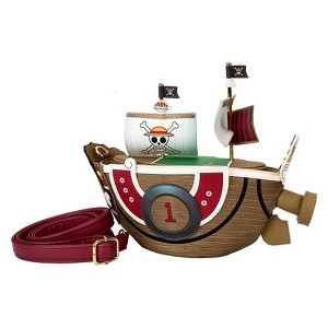 Loungefly One Piece - Thousand Sunny Ship Figural Crossbody Bag - 1 of 4