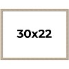 PosterPalooza | 30x22 Thin Barnwood Picture Frame, UV Acrylic, 2 Finishes - Grey and Black - 2 of 4