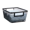 Metal Mesh Pantry Basket with Handles - Set of 4 - Matte Black - 4 of 4