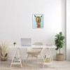 Stupell Industries Happy Llama Farm Animal Face Framed Giclee - 2 of 4