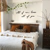 Sussexhome All of Me Loves All of You Metal Wall Art – Home Wall Decor, 7-Piece Set - 2 of 4