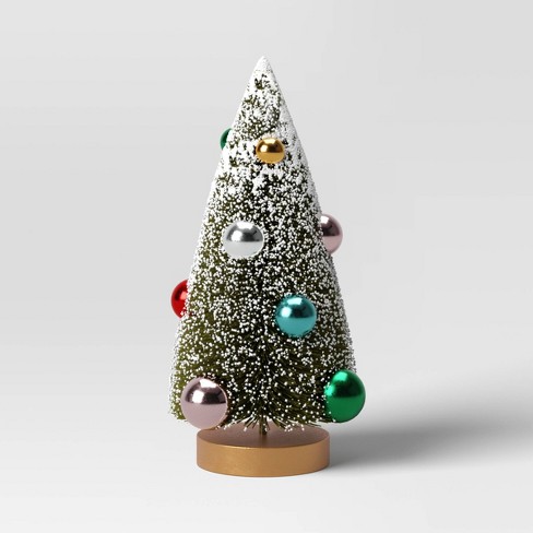 Mini Bottle Brush Christmas Tree Filler Set - Threshold™ : Target