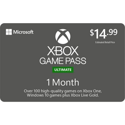 target xbox live 1 month