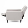 Sapphtopaz Recliner Chair Modern Accent Chair Push-Back Upholstered Chair with Sturdy Frame Comfy Chair for Bedroom, Living Room - 2 of 4