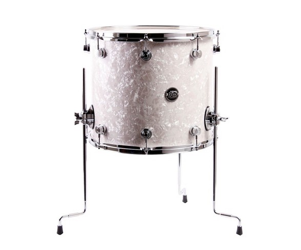 DW Performance Series Floor Tom White Marine 16 x 14 in.