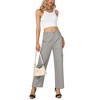 Clearlove Work Pants Women High Waisted Business Casual Outfits 2025 Wide Leg Workwear Trousers - 2 of 4