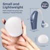 MEDca Digital Hearing Aids for Seniors, (Pair of 2) Personal Hearing Enhancement Behind, The, Ear BTE Aid PSAP Sound Amplifier, Rechargeable - 2 of 4