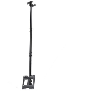 Monoprice Extra Long Ceiling TV Mount Bracket For TVs 23in to 43in Max Weight 110 lbs. Extension Range of 28.3in to 62.6in VESA Patterns up to 200x200 - 1 of 4