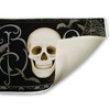 Stupell Industries Boo With Skulls & Bats Printed Plush Bath Mat And Bath Rug, Design By Nicole Tamarin, 18"X30" - 2 of 4