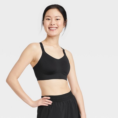 Women's High Support Embossed Racerback Run Sports Bra - All In Motion™ :  Target