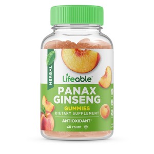 Lifeable - Panax Ginseng - Adult - 60 Gummies - 1 of 4