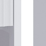 white w/ 1 drawer(2pcs)