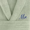Linum Home Textiles 100% Turkish Cotton Embroidered ''Mr.'' Terry Bathrobe - 3 of 3