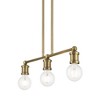 Livex Lighting Lansdale 3 - Light Chandelier in  Antique Brass - 2 of 4