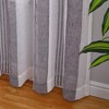 Garvee Sheer Stripe Curtains for Living Room Bedroom Window Grommet Voile Drapes, 2 Panels - 2 of 4
