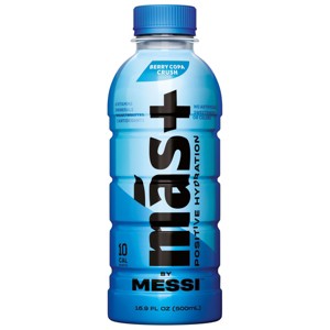 Más+ by Messi Berry Copa Crush Positive Hydration - 16.9 fl oz Bottle - 1 of 4