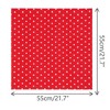 INSPIRE CHIC Women's Polka Dots Blended Cotton Small Square Scarf 1Pc - 3 of 4