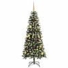 vidaXL Artificial Christmas Tree with 150 LEDs Green 66 x 66 x 150 cm - 3 of 4